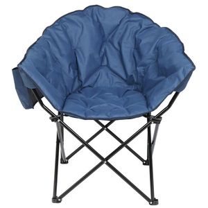 Sedia da Campeggio Blu Stile Contemporaneo, Portatile e Pieghevole in Acciaio, per Pesca/Spiaggia/Picnic, con Logo OEM - Product Image 2