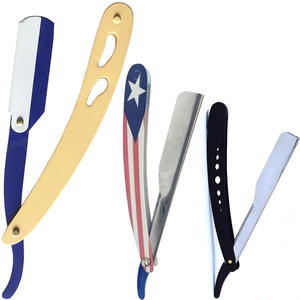 Navaja de Afeitar Profesional de Acero Inoxidable, Plegable, para Afeitar la Barba, Venta al Por Mayor de Fábrica - Product Image 6