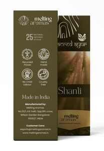 SHANTI Organic Aromatic Indian Bamboo <b>Masala</b> Incense Sticks-Eco-Friendly & 100% Natural All-Season Use - Product Image 3