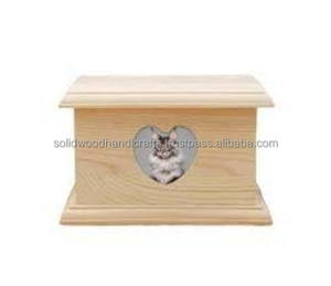 Cadre photo pour animaux de compagnie Urnes en bois Urnes funéraires faites à la main de haute qualité - Product Image 4