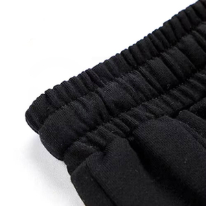 Pantalones Cortos Bermuda para Hombre, de Color Sólido, Casuales, Transpirables, de Secado Rápido, de Poliéster/Algodón, con Bolsillos, Cintura Elástica, Estilo Tejido de Longitud Media - Product Image 5