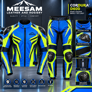 Trajes y Pantalones de Motocicleta para Hombre, Conjunto de Traje de Cordura D600, Equipo de Protección - Product Image 1