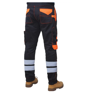 Pantalon de sécurité haute visibilité pour hommes, personnalisable avec logo, en promotion, plusieurs tailles, vêtement réfléchissant imperméable pour adultes - Product Image 4