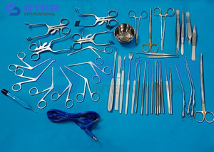Juego de Instrumentos Microquirúrgicos para Timpanoplastia, 41 Piezas, Instrumentos Quirúrgicos ORL de Acero Inoxidable, Clase I CE, Manual, 1 Año de Garantía - Product Image 2