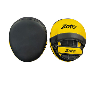 Professional PU Leather Boxing Focus Pads Curved Punching Mitts Custom Logo Coaching Target MMA Gear Wholesale - Product Image 6