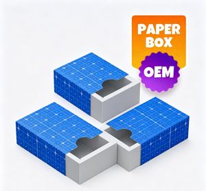 Caja de Embalaje Deslizante para Productos de Cuidado de la Piel de Lujo, Totalmente Personalizable OEM ODM, con Diseño Elegante de Cajón Deslizable, Diseño de Logotipo/Gráficos - Product Image 1