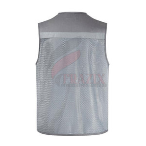 Chaleco de seguridad de alta visibilidad, ropa duradera para fábrica, almacén y entornos industriales, chaleco reflectante. - Product Image 2