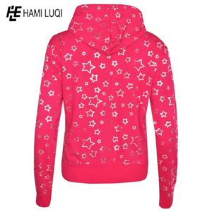 Haute qualité 100% coton polaire en gros femmes sweats à capuche sweat Logo personnalisé sweats à capuche et sweat-shirts pull - Product Image 4