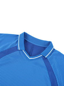 Camiseta Deportiva de Manga Corta con Cuello en V para Hombre, de Secado Rápido, Transpirable, con Paneles de Malla, Estilo Raglán - Product Image 3