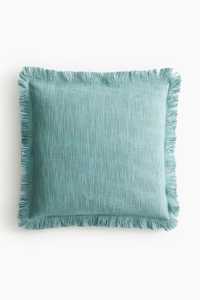 100% Cotton Woven Herringbone Fringe Pillow Covers Decorative Boho Farmhouse <b>Cushion</b> Covers for Sofa Living Room - Product Image 3