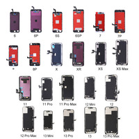Garantie à vie, écran OLED complet pour iPhone 13 14 15 16 17 Pro Max, réparation d'écran tactile, assemblage LCD OEM