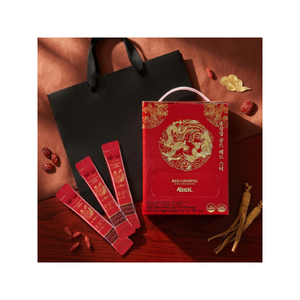 Complément de soutien glycémique 100% pur Ginseng Rouge liquide en sachet Extrait de Ginseng Rouge Coréen Édition Familiale Récupération de la fatigue - Product Image 1