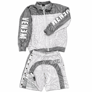 Conjunto de Chaqueta Cortavientos de Invierno, Personalizado, Talla Grande, Dos Piezas, con Capucha - Product Image 2