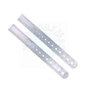 Juego de Instrumentos Quirúrgicos para Medición Manual de Alambres Ortopédicos K-Wire, Calibrador de Acero Inoxidable, Regla y Guía de Tallas para Alambres Steinmann y Varillas - Product Image 5