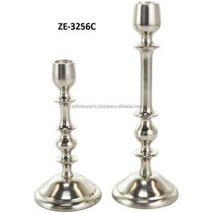 Zahid Exports Artisan Handmade Metal <b>Candlestick</b> Holder for Luxe Home Decor Christmas Classic Contemporary Design Customized - Product Image 1
