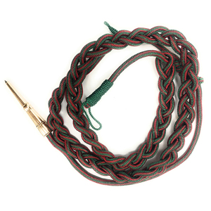 High Quality Dress Uniform Honor <b>Cord</b> Solid Color <b>Braided</b> Aiguillette Shoulder Cords for Parade Band Organizations Supplier - Product Image 2