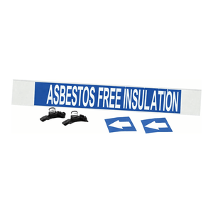 Marcador de Tuberías Flexible de Alto Rendimiento Sin Asbesto Brady para la Identificación de Tuberías Industriales - Product Image 3
