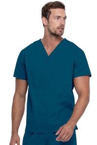 Tenues médicales unisexes Prospersafe à séchage rapide, en tissu sergé anti-aiguilles, avec brosse spéciale pour le lavage des mains, uniformes d'hôpital - Product Image 3