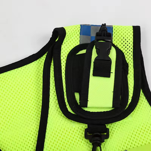 Chaleco de Seguridad Reflectante 100% Poliéster, Impermeable y Resistente al Agua, con Cremallera Frontal, Logotipo Personalizado, Ropa de Trabajo de Alta Visibilidad - Product Image 5