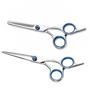 Professional Hair Thinning Scissors and <b>Barber</b> Scissors <b>Set</b> Stainless Steel Hair Cutting Tools - Product Image 1