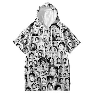 เสื้อฮู้ดดี้แขนยาวแบบซิป OEM 2026 ดีไซน์โลโก้ตามสั่ง ผ้าหนานุ่มล้างน้ำ ลายการ์ตูน แฟชั่นลำลอง สไตล์สตรีทแวร์ - Product Image 1