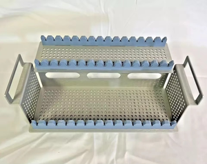 Pince chirurgicale laparoscopique droite à double action, instrument manuel pour la formation en chirurgie générale Cat SERGLAB - Product Image 3