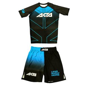 Transpirable de secado rápido para hombres Spandex/poliéster Ropa de artes marciales 2025 Sublimación completa personalizada Conjunto de artes marciales mixtas - Product Image 1