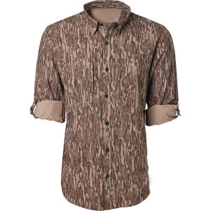 เสื้อเชิ้ตแขนยาวลายพรางสำหรับผู้ชาย เสื้อเชิ้ตยุทธวิธีระบายอากาศได้ดี เหมาะสำหรับการเดินป่าและการล่าสัตว์ - Product Image 3