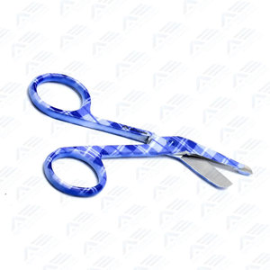 Ciseaux à pansements Lister à lames courbées, instruments de coupe médicaux pour une élimination sûre et facile des pansements et des compresses chirurgicales - Product Image 6