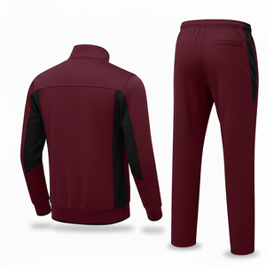 Mens Windbreaker Tracksuit Lightweight <b>Zip</b> <b>Up</b> <b>Jacket</b> And Elastic Jogger Pants Set Custom OEM Sportswear Streetwear - Product Image 2