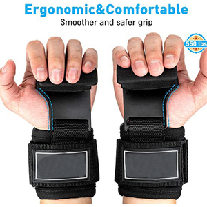 Nouvel accessoire de fitness en nylon respirant, pas cher, fabriqué sur mesure, design personnalisé, crochet de musculation pour femme - Product Image 4