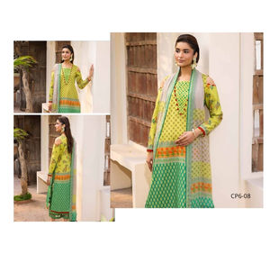 Ssumaira Presenta Charizma C, Conjunto de 3 Piezas Salwar Kameez, Vestido Formal Indio Pakistaní para Mujer, Sin Arrugas, de Secado Rápido, para Fiestas - Product Image 3