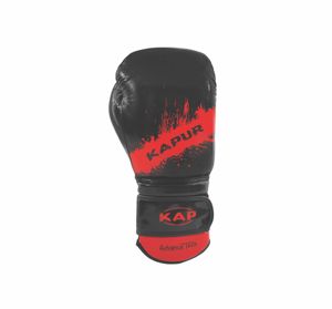 Gants de boxe en PU à points de fixation avec support de poignet sécurisé, texture durable pour l'entraînement, la performance, le sparring et l'exercice physique - Product Image 3