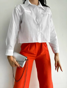 Nueva Camisa de Oficina Elegante a Rayas para Mujer, Blusa Informal de Otoño, Cómoda, Sencilla, de Manga Larga, Ajustada, para Trabajo - Product Image 2