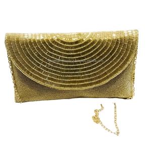 กระเป๋าคาดลำตัวทำด้วยมือคุณภาพดีที่สุดสำหรับผู้หญิงกระเป๋าคลัทช์ปักลายผ้าสไตล์พื้นเมืองสำหรับปาร์ตี้ตอนเย็นชายหาดสุดหรูสำหรับฤดูกาลใหม่ - Product Image 1