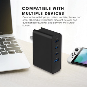 Best Quality 100w Multi Port Charger For Home Fast Laptop Power <b>Adapter</b> <b>Usb</b> <b>C</b> Charging Station - Product Image 4