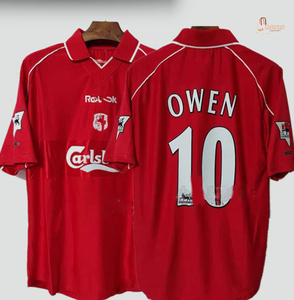 Camiseta de Fútbol Personalizada para Hombre, de Poliéster/Algodón, con Estampado por Transferencia de Calor, Color Degradado, Corta, Transpirable y de Secado Rápido - Product Image 1