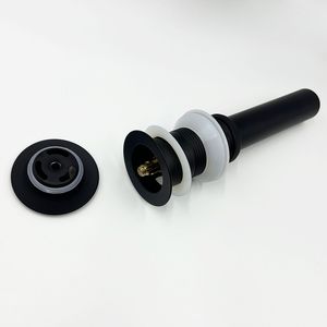 Rubinetto di scarico moderno in acciaio inossidabile 304 per lavabo da bagno con troppopieno, tappo a scomparsa per lavabo da appoggio - Product Image 5