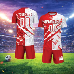 Custom Sublimated Soccer Uniform OEM Jersey Shorts Set Polyester Quick Dry Wholesale Team Sportswear Private Label Manufacturer - Product Image 3