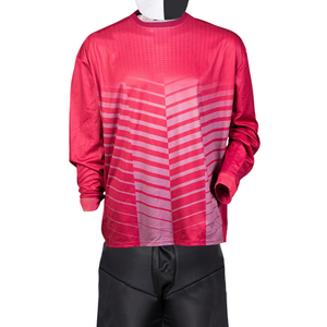 Ensemble d'uniformes de gardien de but de floorball imprimés professionnels, rembourrés de qualité supérieure, 100 % polyester, séchage rapide, respirant, personnalisable, haute performance - Product Image 5