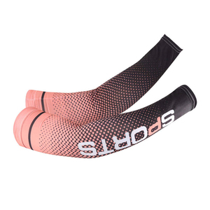 Sports <b>Arm</b> <b>Sleeves</b> Black White Gradient Print Anti-Uv <b>Compression</b> Cycling Outdoor Unisex Adult - Product Image 3