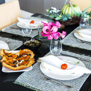 Twiggy S/4 Set Woven Cloth <b>Placemats</b> Washable Home Use <b>Placemats</b> - Product Image 5