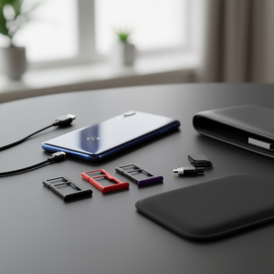 Tiroir SIM et MicroSD Moto G8 Power avec options de couleur pour accessoires de téléphone portable - Product Image 3