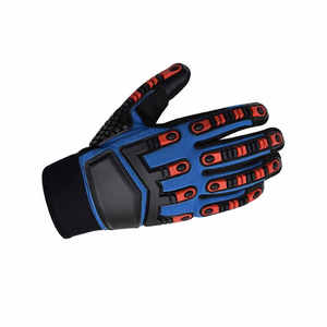 Gants de travail mécaniciens en cuir pour l'hiver, à doigts entiers, au meilleur prix, parmi les plus vendus, pour la construction et la sécurité au travail. - Product Image 4
