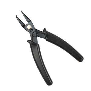 1 <b>Pc</b> Hair Extensions Pliers Stainless Steel Hair Extensions Accessory Tool for <b>Micro</b> Ring Beads Hair Extensions - Product Image 1