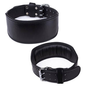 Most Demanded High Quality Adjustable and Durable Heavy Body Building Customized Leather Weightlifting <b>Belt</b> with Buckle Closure - Product Image 6