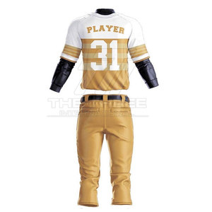 Uniforme de Béisbol Personalizado 2026, Transpirable, de Alta Calidad, Nuevo Diseño, Logotipo Personalizado, para Hombres Adultos, Partidos Competitivos - Product Image 2