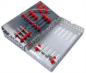 Kit Quirúrgico Zigomático Dental de Alta Calidad, 14 Piezas, Brocas de Implante con Recubrimiento de Titanio, Acero Inoxidable Alemán, Reutilizables, Autoclavables, CE - Product Image 6