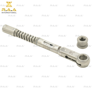 Clé dynamométrique à cliquet pour implant dentaire 10-40 Ncm, hexagonal 6,35 mm, 4,0 mm, Wenquar, réglable, manuelle, en acier inoxydable - Product Image 2