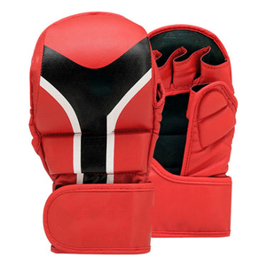 MMA Sparring Gloves Lightweight Adjustable Training Gloves Secure Wrist Closure Comfortable <b>Open</b> Palm Athletic Equipment - Product Image 3